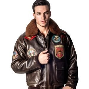 top gun leather jacket official g1