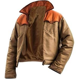 John Dutton Quilted Jacket – Kevin Costner Cowboy Style Cotton Jacket