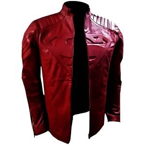 Men’s Smallville Clark Kent Genuine Leather Superhero Jacket – Tom Welling Style